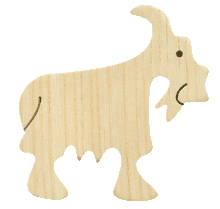 Lade das Bild in den Galerie-Viewer, Natur Holzfiguren - Bauernhof