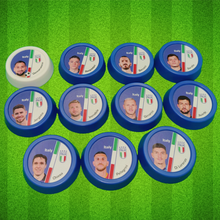 Lade das Bild in den Galerie-Viewer, KickTackTick Fußballfeld + KickTackTick Mannschaften