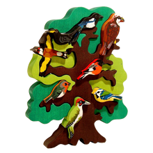 Lade das Bild in den Galerie-Viewer, Vogelbaum puzzle für Kinder