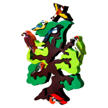 Lade das Bild in den Galerie-Viewer, Vogelbaum puzzle Europa