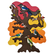 Lade das Bild in den Galerie-Viewer, Vogelbaum Puzzle Europa Herbst