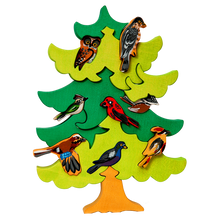 Lade das Bild in den Galerie-Viewer, Puzzle für Kinder Vogelbaum