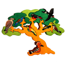 Afbeelding in Gallery-weergave laden, Vogelbaum puzzle Ökosystem Fauna Vogel Baum