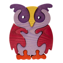 Chargez l'image dans la visionneuse de la galerie,Hibou violet