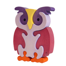 Chargez l'image dans la visionneuse de la galerie,Hibou violet