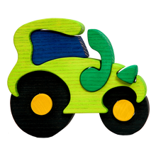 Chargez l'image dans la visionneuse de la galerie,Tracteur vert