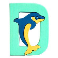 Lade das Bild in den Galerie-Viewer, D - Delphin