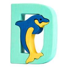 Lade das Bild in den Galerie-Viewer, D - Delphin