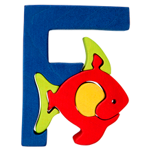 Lade das Bild in den Galerie-Viewer, F - Fisch