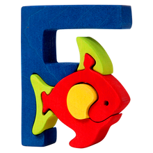 Lade das Bild in den Galerie-Viewer, F - Fisch