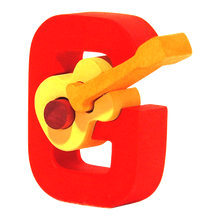 Lade das Bild in den Galerie-Viewer, G - Gitarre