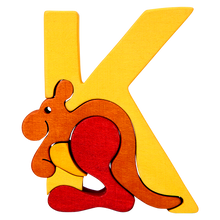 Lade das Bild in den Galerie-Viewer, K - Känguru