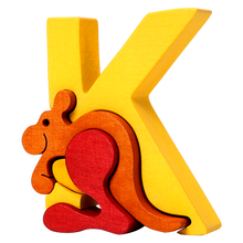 Lade das Bild in den Galerie-Viewer, K - Känguru