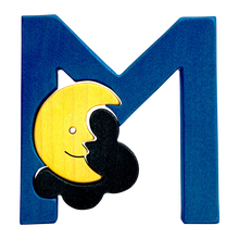 Lade das Bild in den Galerie-Viewer, M - Mond