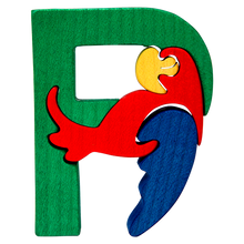 Lade das Bild in den Galerie-Viewer, P - Papagei