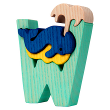 Lade das Bild in den Galerie-Viewer, W - Wal