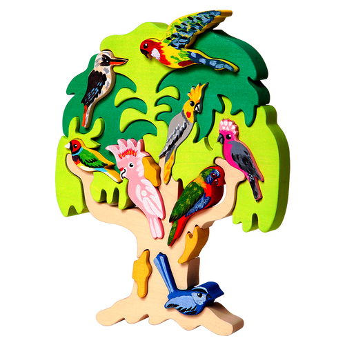 Vogelbaum Puzzle Australien
