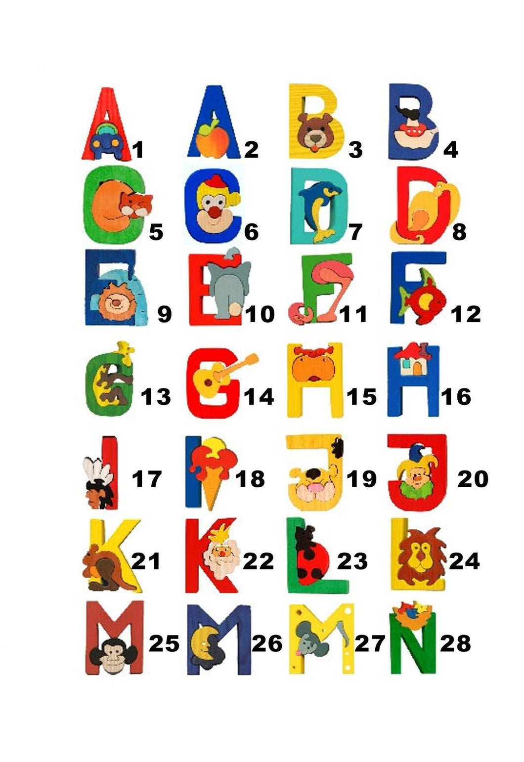 ABC - Toate cele 26 de litere