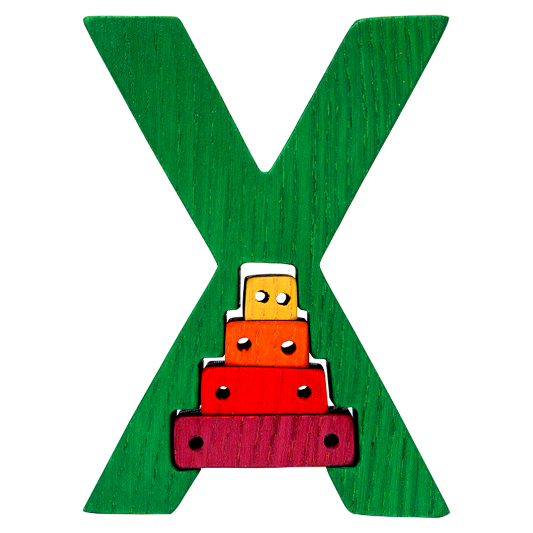 X - Xylophone/X-mas tree